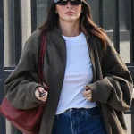 Kendall Jenner Green Cotton Jacket