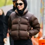 Kendall Jenner North Face Puffer Jacket