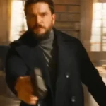 Kit Harington The Family Plan 2 Coat