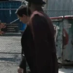 LaKeith Stanfield Burgundy Long Coat