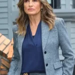 Law and Order SVU S27 Mariska Hargitay Grey Blazer