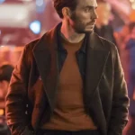 Lazarus S01 Sam Claflin Wool Coat front