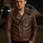 Leonardo DiCaprio The Aviator Brown Leather Jacket