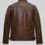 Leonardo DiCaprio The Aviator Leather Jacket Back