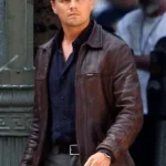 Leonardo Dicaprio Inception Brown Leather Jacket