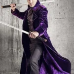 Lewis Tan Into the Badlands Coat front