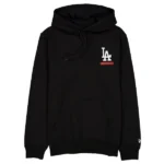 Los Angeles Dodgers Undefeated Tally Black Hoodie front
