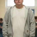 Luke Ayres Steve 2025 Jamie Grey Hooded Jacket