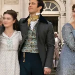 Luke Thompson Bridgerton Grey Trench Coat