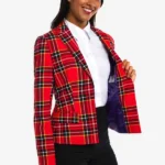 Lumberjackie women red blazer