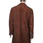Malcolm Reynolds Firefly Brown Suede Coat back
