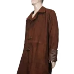Malcolm Reynolds Firefly Brown Suede Coat front