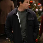 Mark Wahlberg The Family Plan 2 Black Jacket front