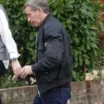 Max Beesley Hijack Bomber Leather Jacket