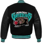 Memphis Grizzlies Varsity Jacket back