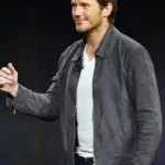 Mercy Chris Pratt Suede Leather Jacket