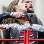 Michelle Monaghan The Family Plan 2 Leather Jacket