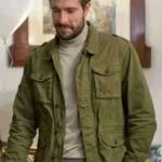 Miguel Brocca To Barcelona Forever Green Jacket front