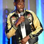 Mike Estime JFGF Institute Embroidered Bomber Jacket front