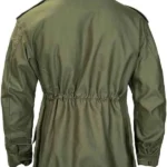 Military Green Field Jacket back