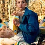 Millie Bobby Brown Stranger Things S01 Blue Cotton Costume Jacket