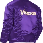 Minnesota Vikings Silver Tab Purple Trucker Jacket