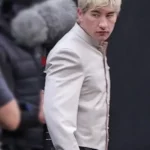 Movie Crime Barry Keoghan White Jacket