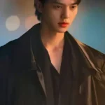 My Demon Song Kang Black Leather Coat