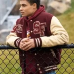 My Life with the Walter Boys Kolton Stewart Varsity Jacket front