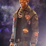 NY Knicks A Boogie Wit Da Hoodie Leather Jacket side