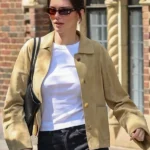 NYC Kendall Jenner Suede Jacket
