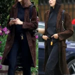 NYC_after_walking_in_the_Prada_show_Kaia_Gerber_Brown_Coat