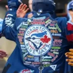 Nathan Lukes Toronto Blue Jays Blue Blazer back