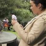 Neighbours Sadie Rodwell Leather Jacket side