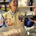 New York Mets Kate Upton Varsity Jacket