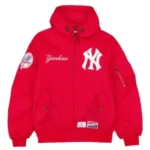 New York Yankees x Alpha Industries x New Era Bomber red Jacket