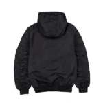 New York x Alpha x New Era Bomber Jacket black back