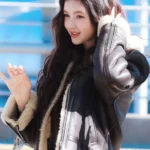 NewJeans Danielle Shearling Jacket