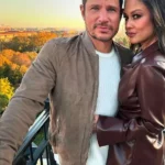Nick Lachey Love Is Blind S08 Suede Bomber Jacket
