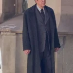 Nicolas Cage Spider Noir Wool Coat front