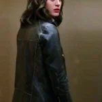 Now You See Me 2 Lula May Black Leather Jacket back