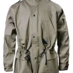 Olive Green Military Jacket front