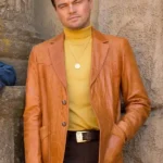 Once Upon A Time In Hollywood Leonardo DiCaprio Leather Jacket