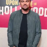 Once Upon a Time In Hollywood Leonardo DiCaprio Bomber Leather Jacket