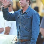 Once Upon a Time in Hollywood Brad Pitt Jean Jacket