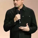 One Battle After Another Leonardo DiCaprio Black Jacket