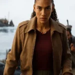 Percy Jackson and the Olympians S02 Clarisse La Rue Leather Jacket