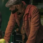 Play Dirty LaKeith Stanfield Brown Suede Leather Jacket