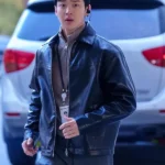 Queen Mantis S01 Jang Dong-yoon Black Leather Jacket