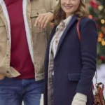 Rachael Leigh Cook Tis the Season to be Merry Blue Coat